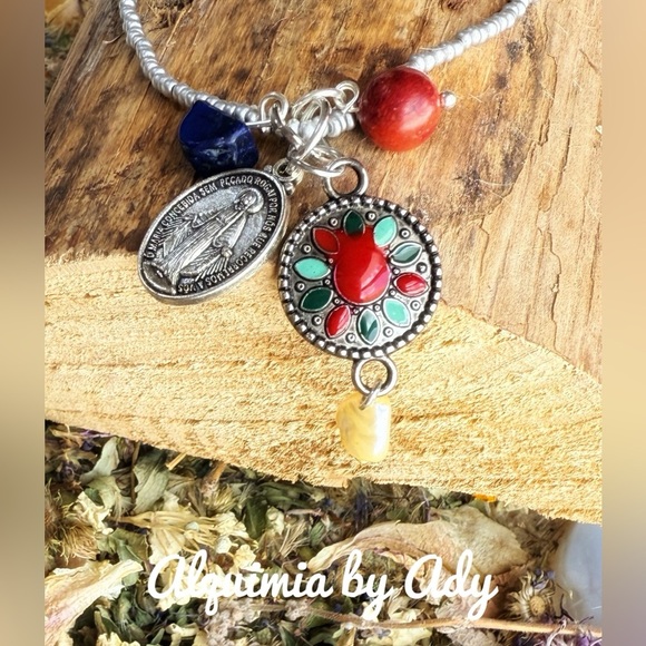 Alquimia Jewelry - Alquimia Multicolor Pendant Necklace